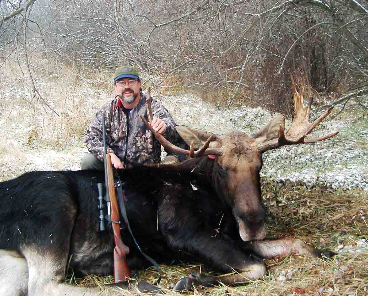 John has taken 10 species of North American big game with the 7x57, from javelina to moose.